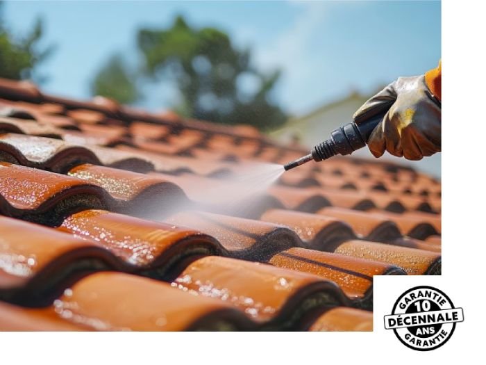 Nettoyage de toiture à Mâcon
